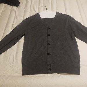 This is a classy fine wool cardigan by turnbury